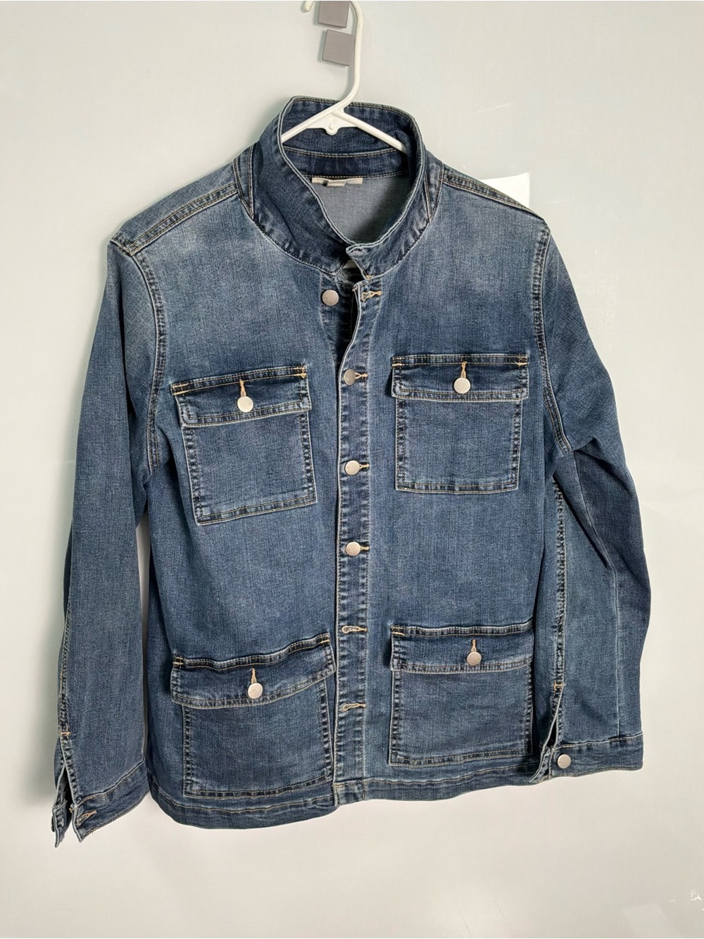 Westport Large Denim Utility Chore Jacket